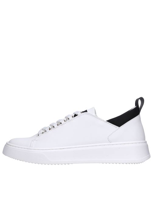 Eco-leather sneakers PAUL PIERCE | MS800 VERS A GOMMATOBIANCO-NERO